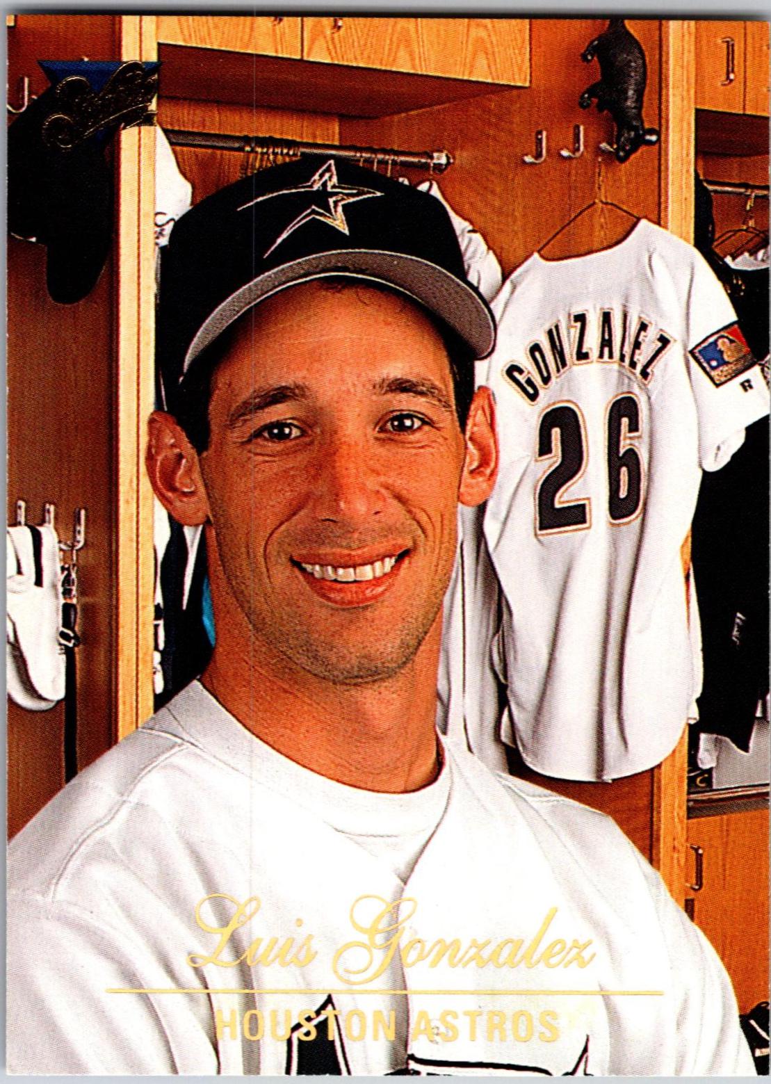 Luis Gonzalez #22 Baseball Cards 1994 Studio