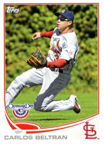 Carlos Beltran #13 Baseball Cards 2013 Topps Opening Day