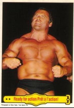 Ready For Action #46 Wrestling Cards 1985 O Pee Chee WWF