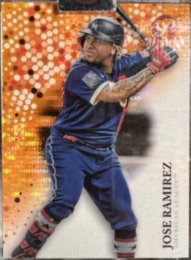 Jose Ramirez [Encased Orange Refractor] #284