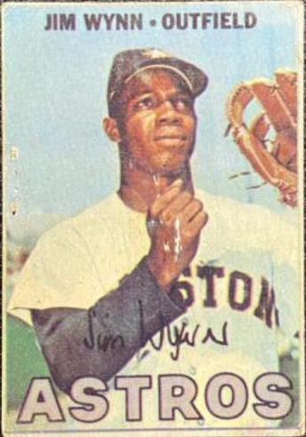 Jim Wynn #316 1967 Venezuela Topps Baseball