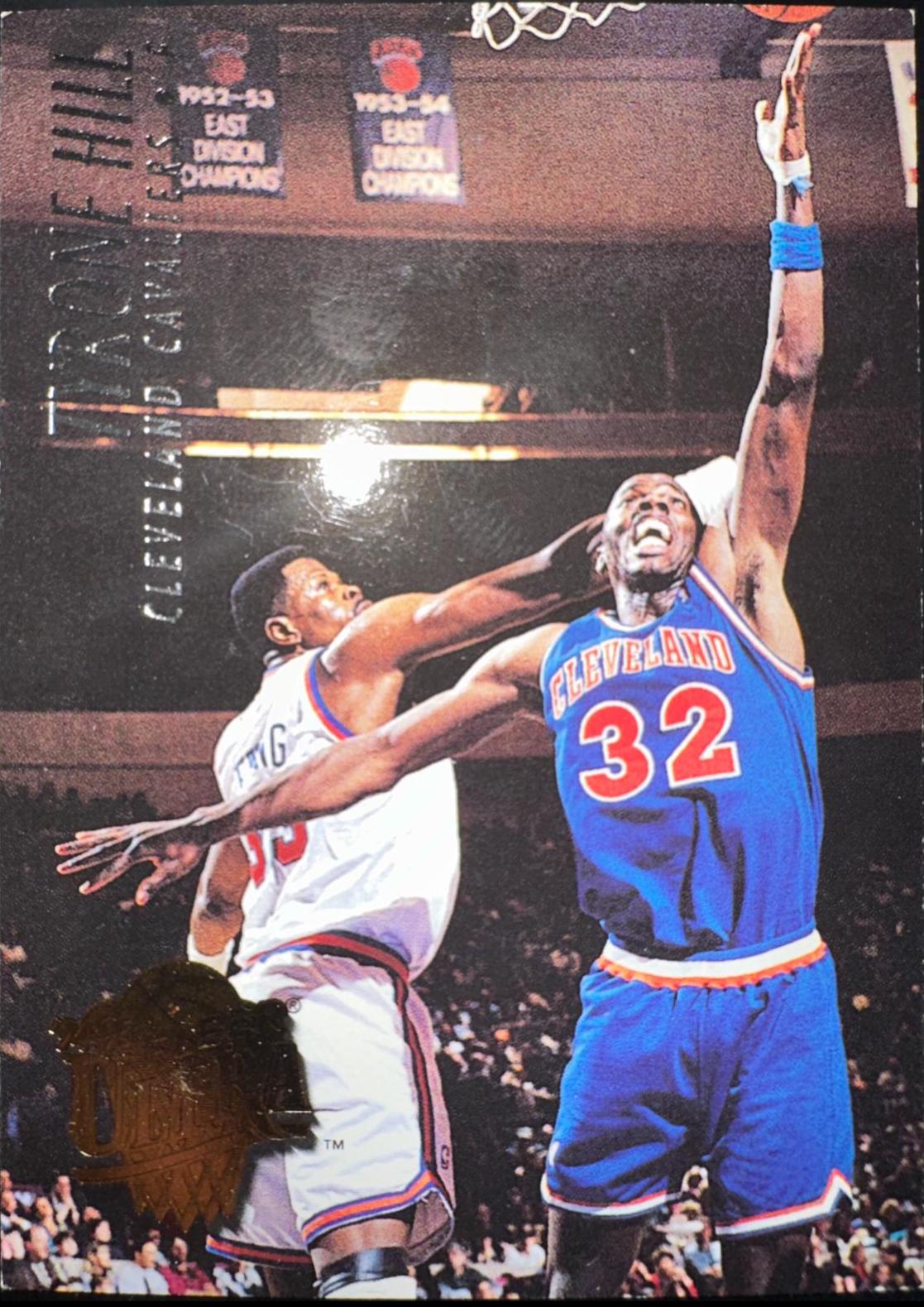 Tyrone Hill #34 Basketball Cards 1994 Ultra