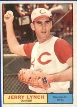 Jerry Lynch #97 1961 Topps Baseball