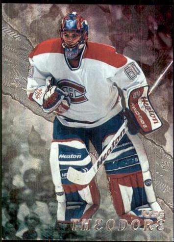 Jose Theodore #219 Hockey Cards 1998 Be a Player