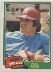 Pete Rose #180 Baseball Cards 1981 O Pee Chee Prices