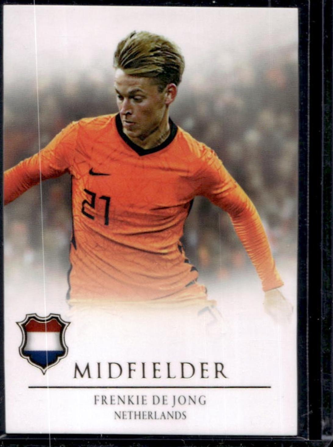 Frenkie de Jong #34 2021 Futera Unique World Soccer