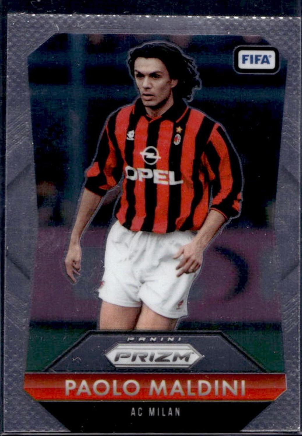 Paolo Maldini #21 2025 Panini Prizm FIFA Flashback
