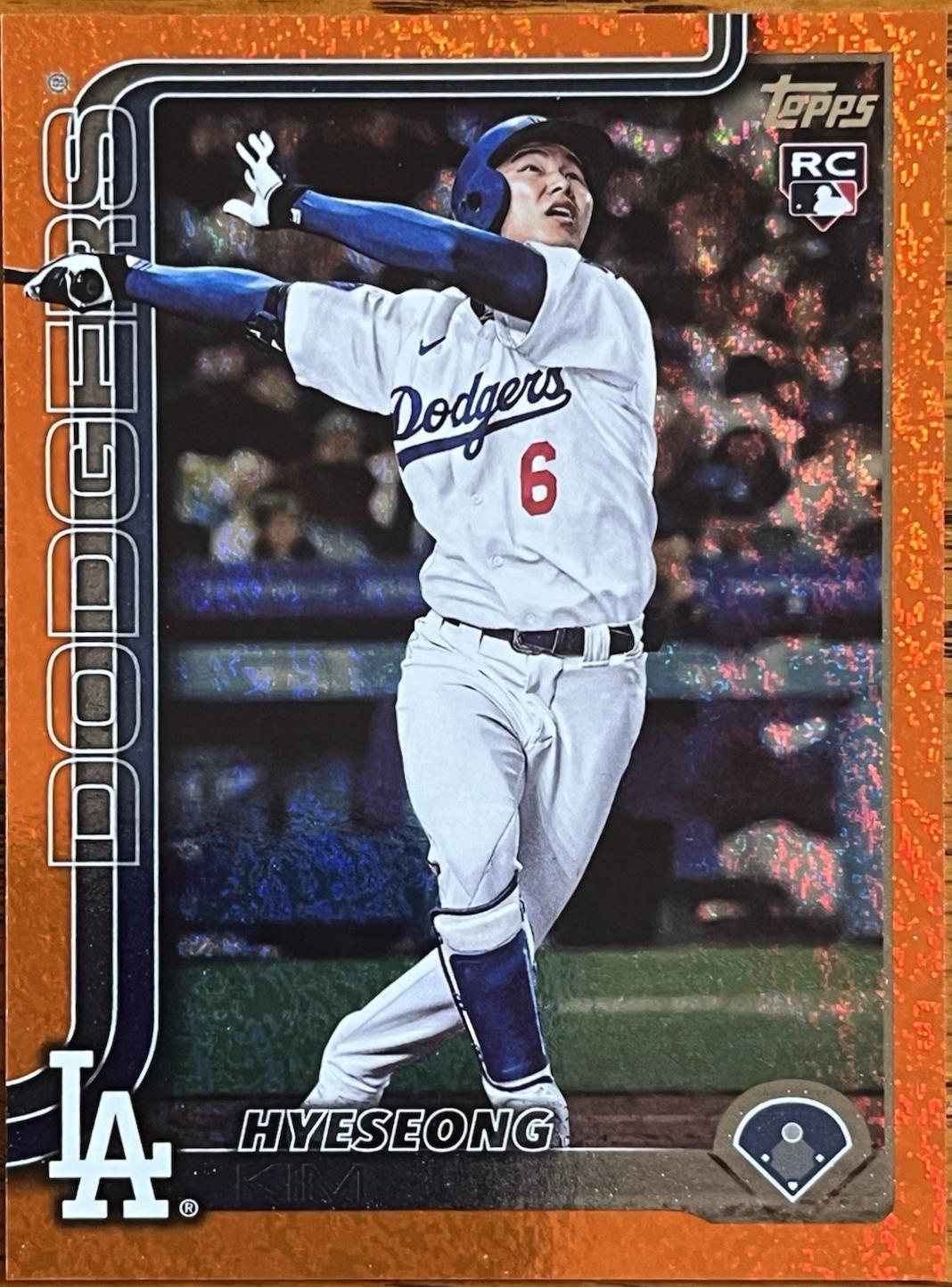 Hyeseong Kim [Orange Holo Foil] #573