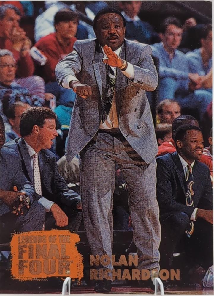 Nolan Richardson #MC3 1996 Classic Sears Legends Of The Final Four Basketball