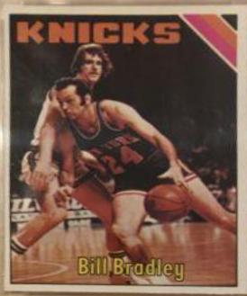 Bill Bradley #37 Basketball Cards 1975 Topps
