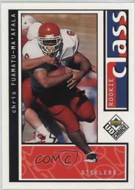 Chris Fuamatu Ma'afala #222 Football Cards 1998 Upper Deck UD Choice