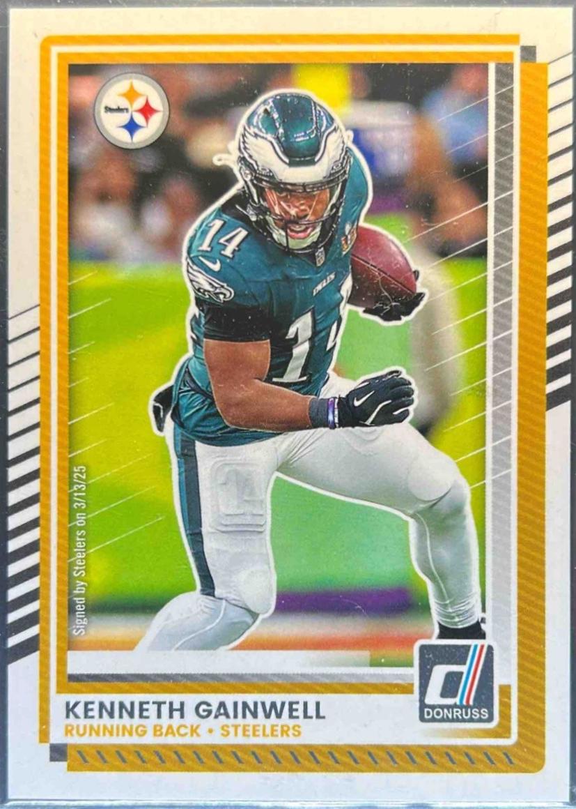 Kenneth Gainwell #128 2025 Panini Donruss Football