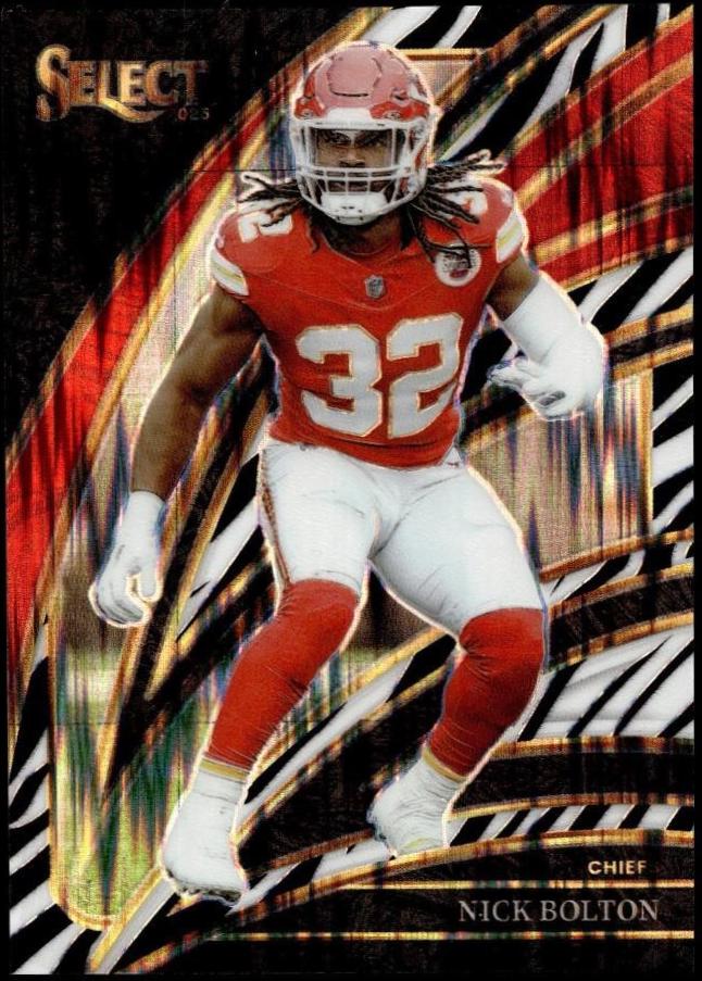 Nick Bolton [Zebra Prizm Shock] #207