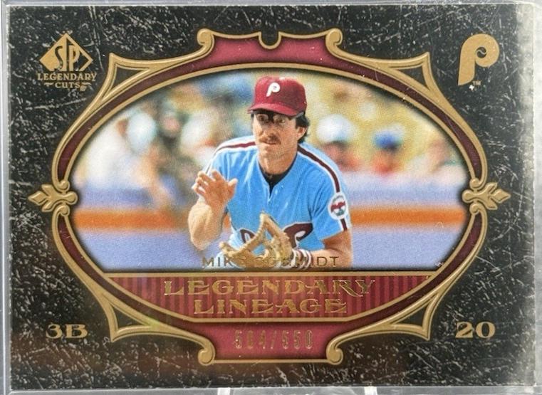 Mike Schmidt #176 2007 Sp Legendary Cuts Baseball