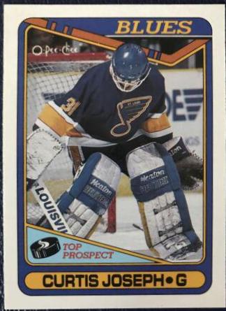 Curtis Joseph #171 Hockey Cards 1990 O-Pee-Chee