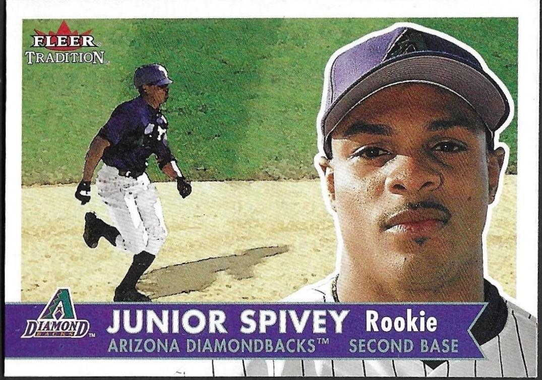 Junior Spivey #466 2001 Fleer Tradition Baseball