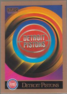 Detroit Pistons Team Checklist