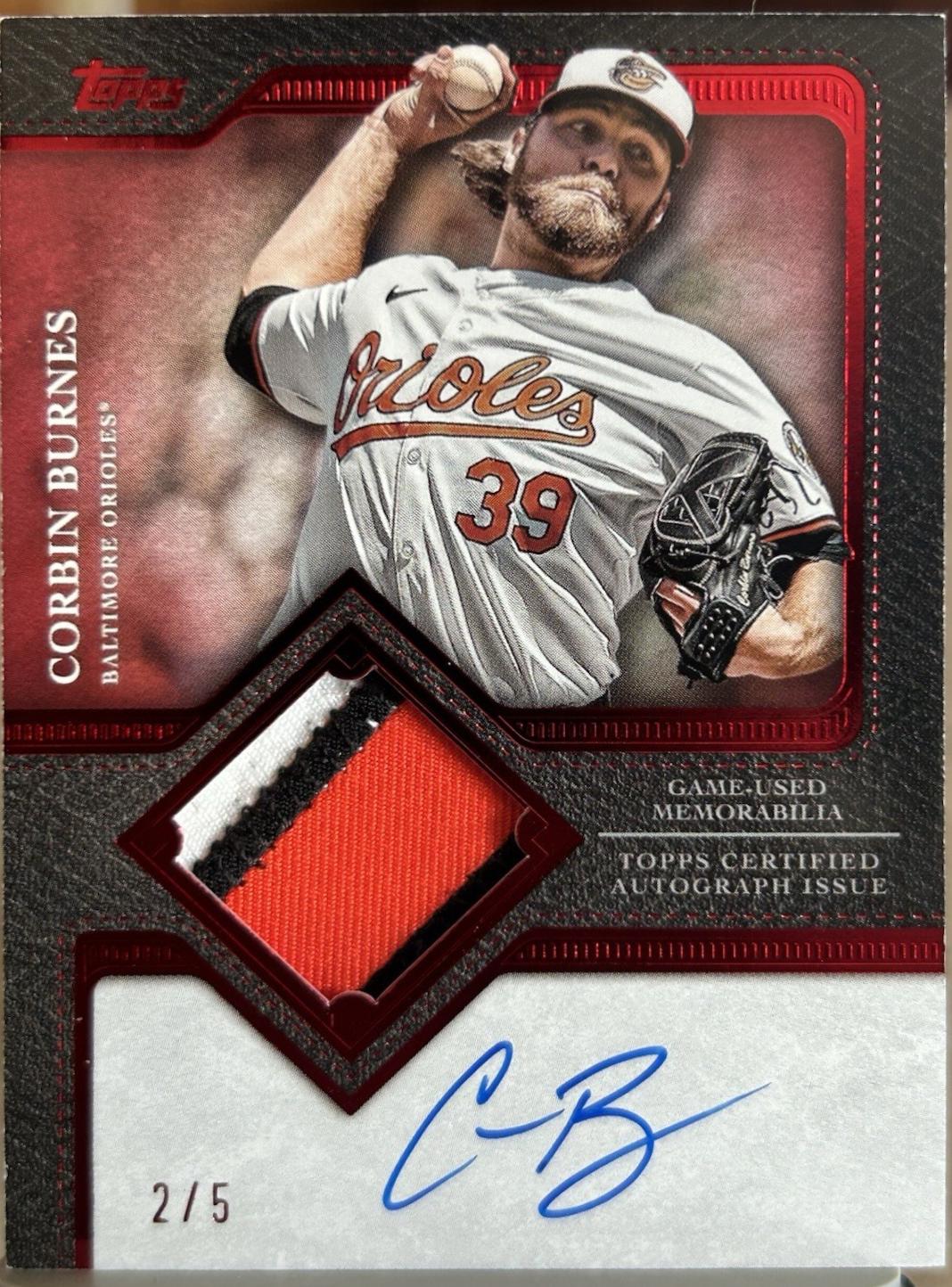 Corbin Burnes [Red] #TFAP-CBU Prices | 2025 Topps Flagship