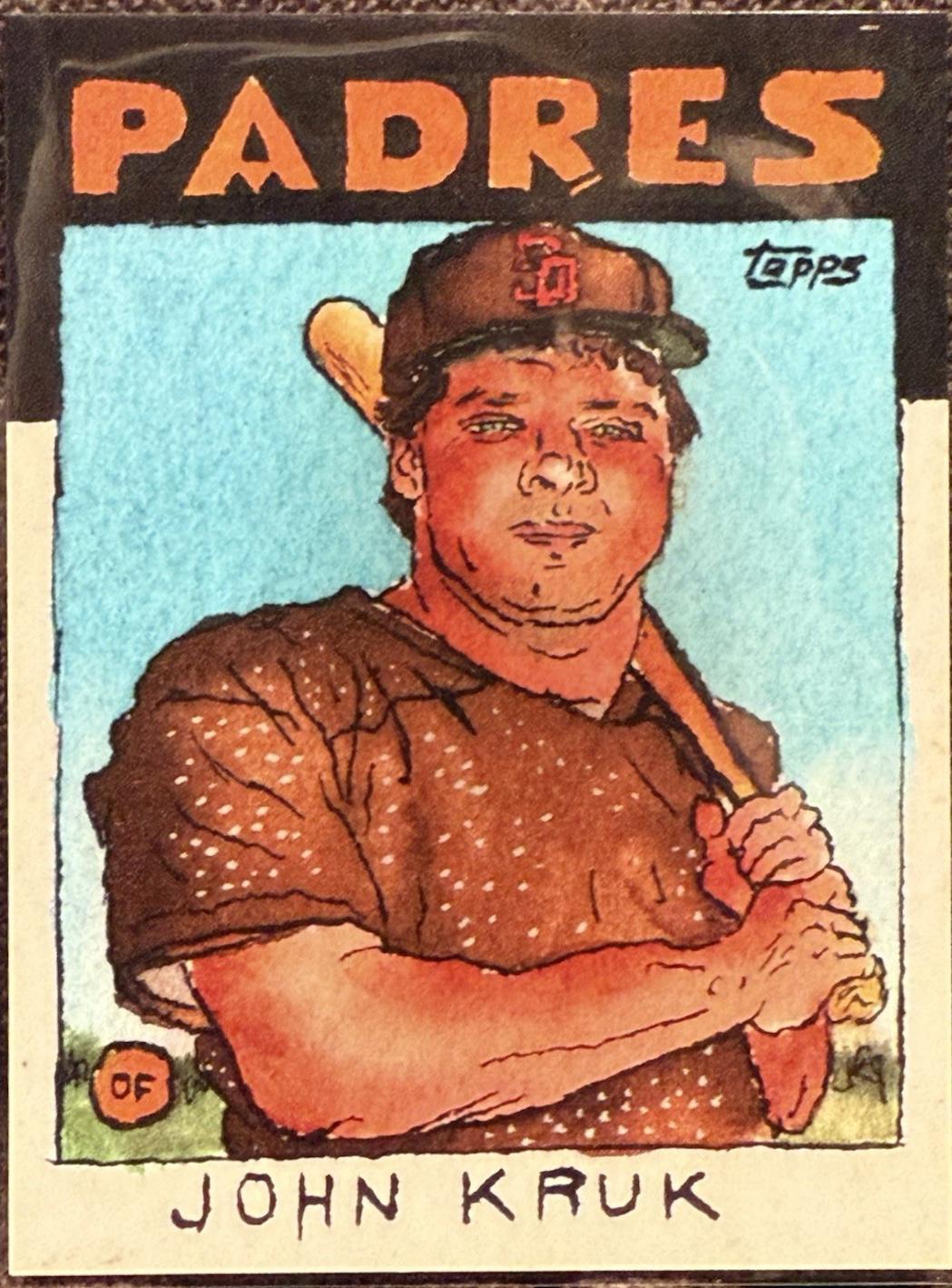 John Kruk [Paint Splatter Back] #12