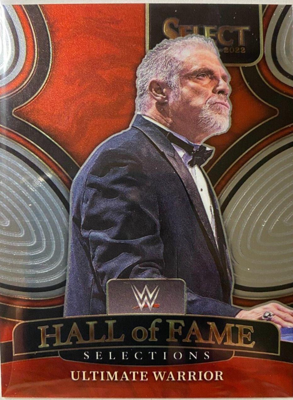 Ultimate Warrior #4 Wrestling Cards 2022 Panini Select WWE Hall of Fame Selections