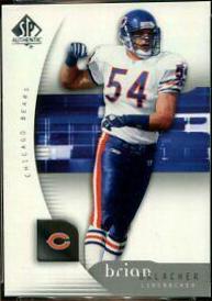 Brian Urlacher #16 Football Cards 2005 SP Authentic
