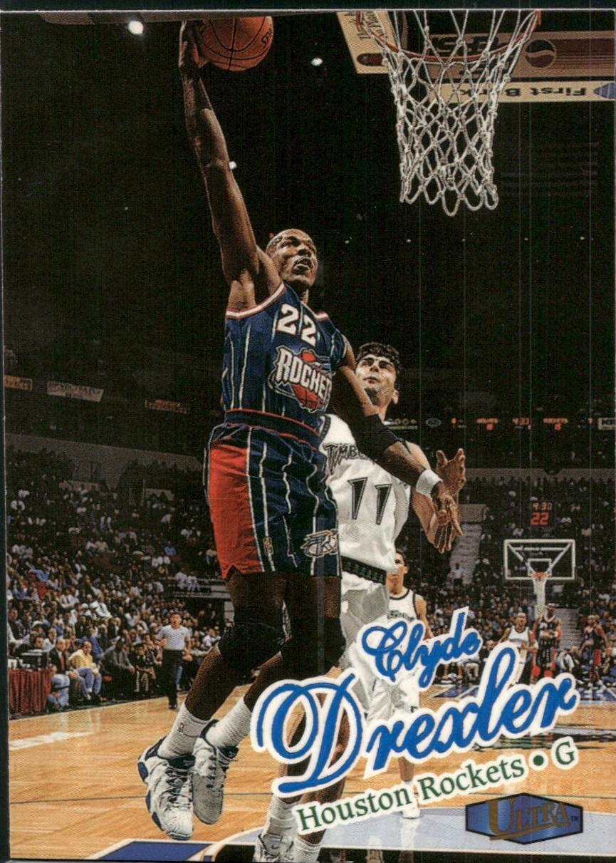 Clyde Drexler #119 Basketball Cards 1997 Ultra