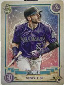 Trevor Story #6 Baseball Cards 2020 Topps Gypsy Queen Tarot of the Diamond
