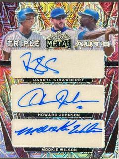 Darryl Strawberry / Howard Johnson / Mookie Wilson