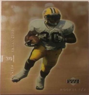 Ahman Green #35 Football Cards 2001 Upper Deck Rookie F/X