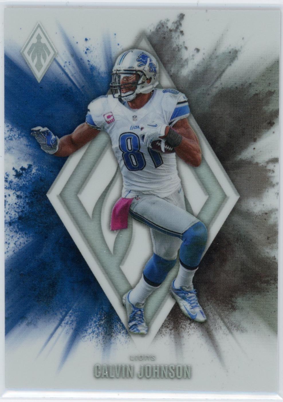 Calvin Johnson #21 2025 Panini Phoenix Football Color Blast