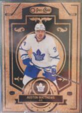 Auston Matthews #W-AM Hockey Cards 2022 O Pee Chee Woodies