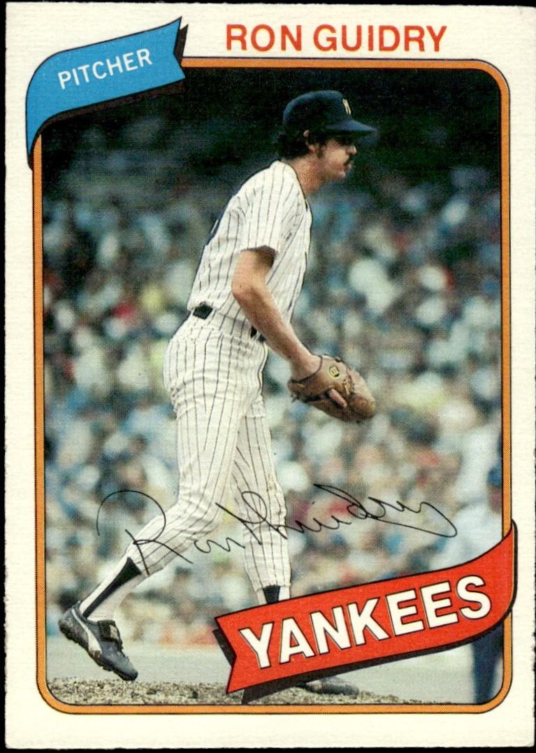Ron Guidry #157 1980 Topps O Pee Chee Baseball