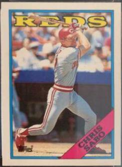 Chris Sabo #98T Baseball Cards 1988 Topps Traded