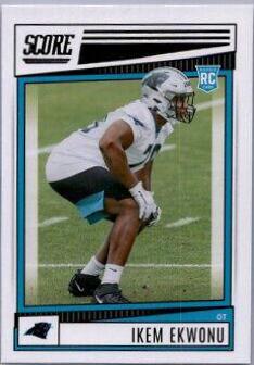 Ikem Ekwonu #322 Football Cards 2022 Panini Score