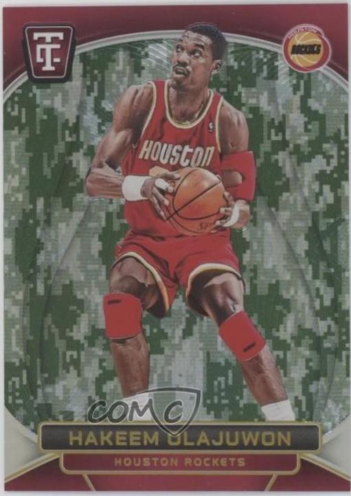 Hakeem Olajuwon [Camo Platinum Mirror] #198