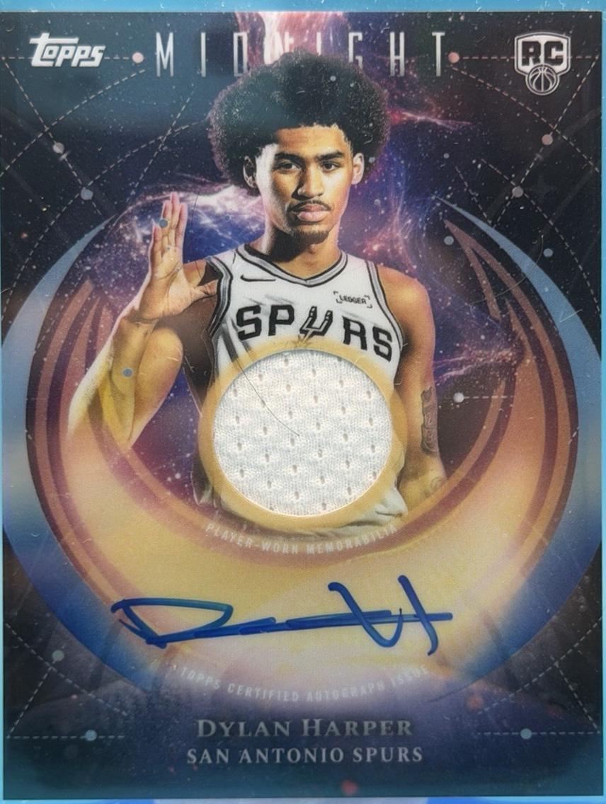 Dylan Harper #RJA-DH Prices | 2025 Topps Midnight Rookie Jersey