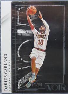 Darius Garland #27 Basketball Cards 2021 Panini Noir