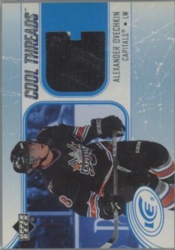 Alexander Ovechkin #CT-AO Hockey Cards 2005 Upper Deck Ice Cool Threads