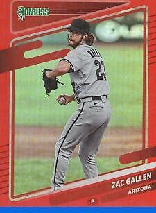 Zac Gallen #133 2021 Panini Donruss Baseball