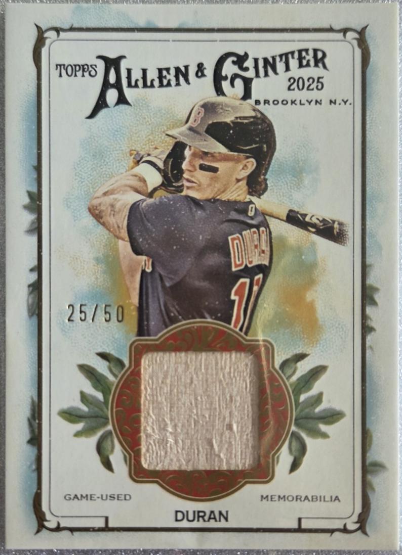 Jarren Duran [Gold Foil] #AGR-JDU