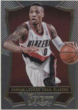 Damian Lillard #62 Basketball Cards 2013 Panini Select