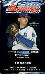 Pack Baseball Cards 2007 Bowman Prices