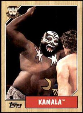 Kamala #85 Wrestling Cards 2007 Topps Heritage III WWE
