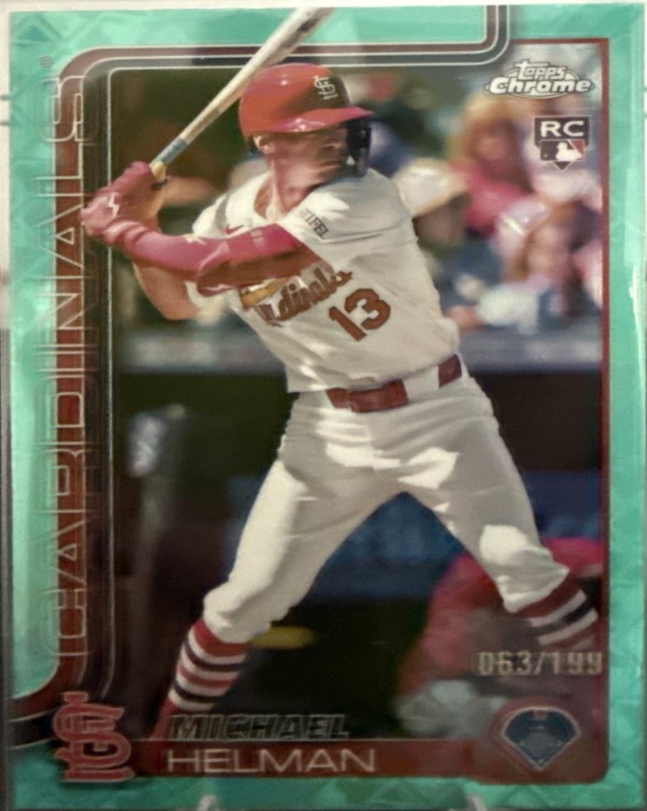 Michael Helman [Aqua Refractor] #104