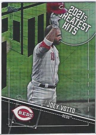 Joey Votto #21GH-20 Baseball Cards 2022 Topps 2021’s Greatest Hits