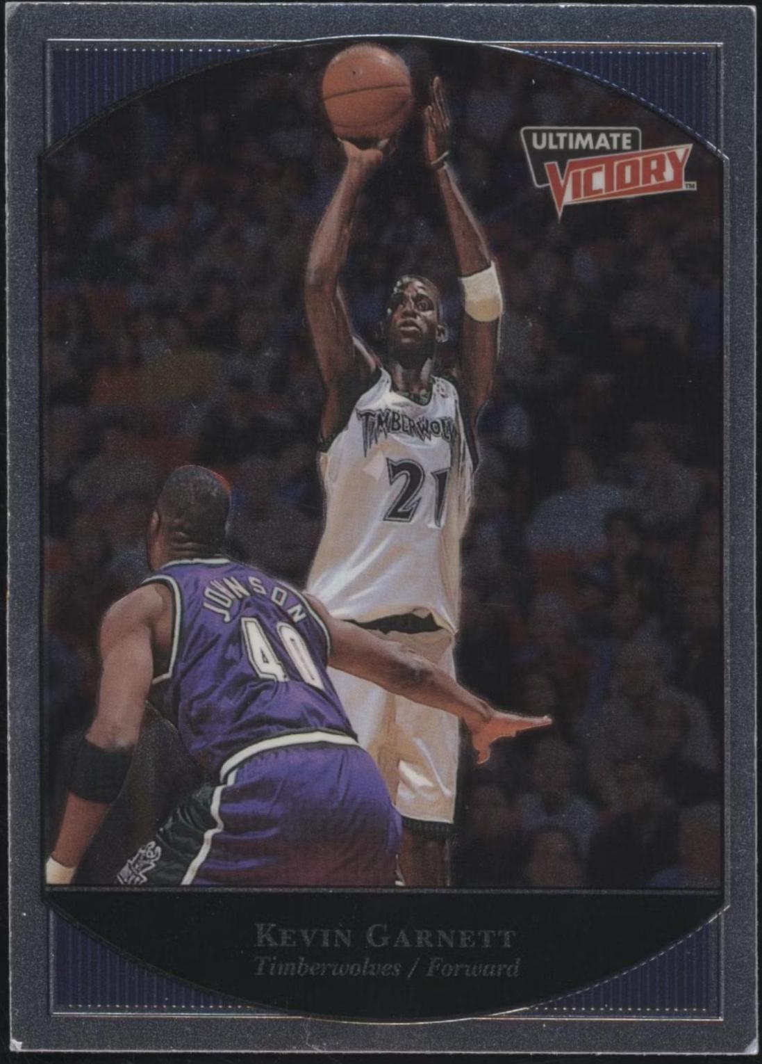 Kevin Garnett #47 Basketball Cards 2000 Ultimate Victory
