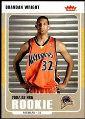 Brandan Wright #231 Basketball Cards 2007 Fleer Prices