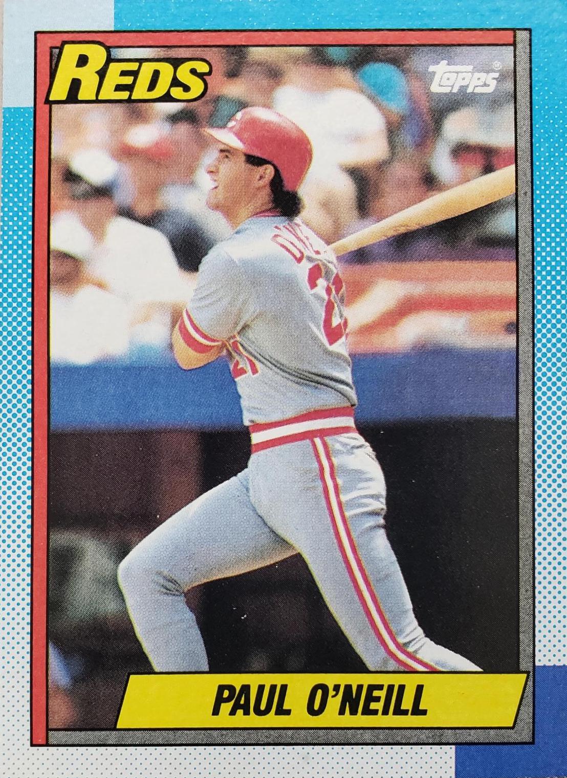Paul O'Neill #332 Baseball Cards 1990 Topps