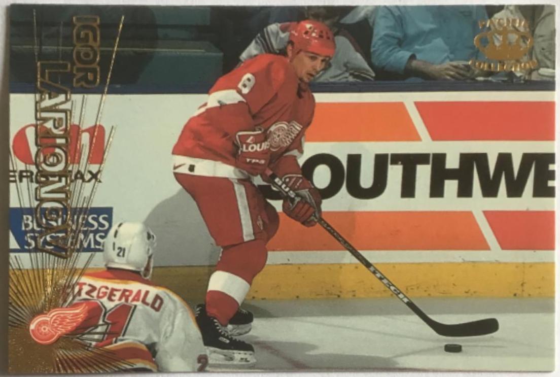 Igor Larionov #49 Hockey Cards 1997 Pacific Crown