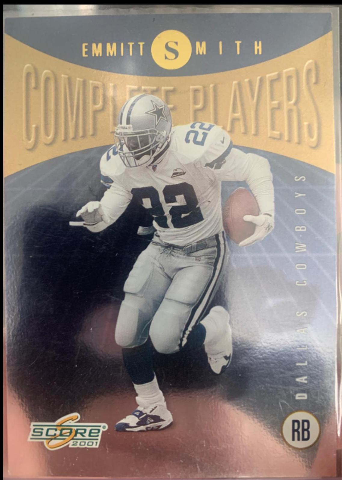 Emmitt smith ##CP-30 Football Cards 2001 Panini Score Complete Players